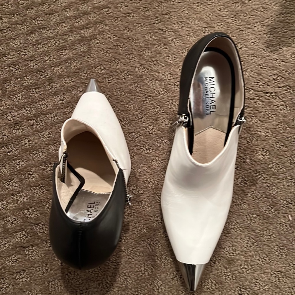 Never worn Michael Michael Kors heel shoe boot